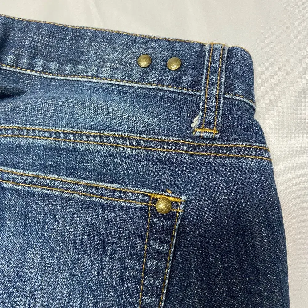 CAbi Jeans Womens Size 2 Rivets Straight Stretch Denim Low Rise Style #513 - Picture 12 of 16